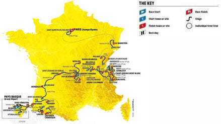 Akoywheel took on their debut Tour de France