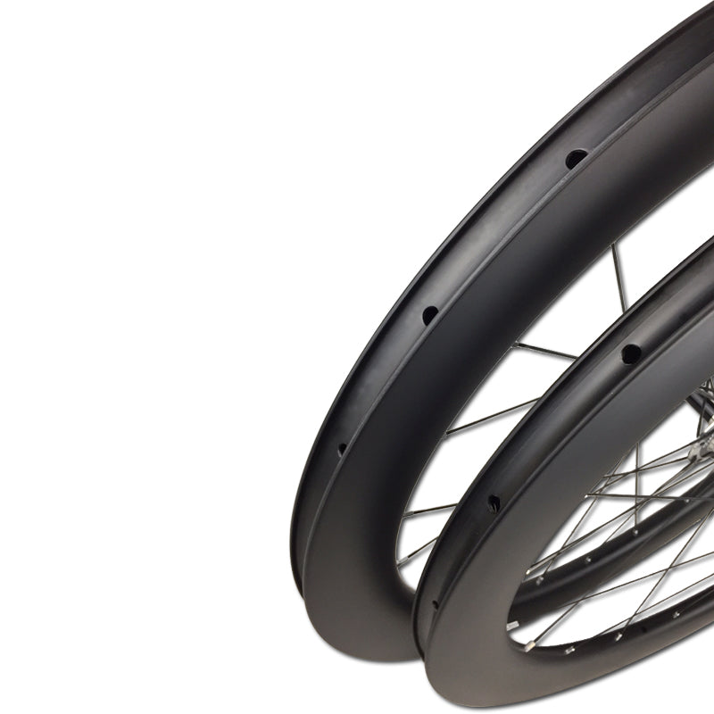 700c wheelset fixed gear 700C Fixed Gear Single Speed Carbon Wheelset 60mm Deep 25mm Width with – Carbon Rims & Wheels Customization-Upgrade Your Ride